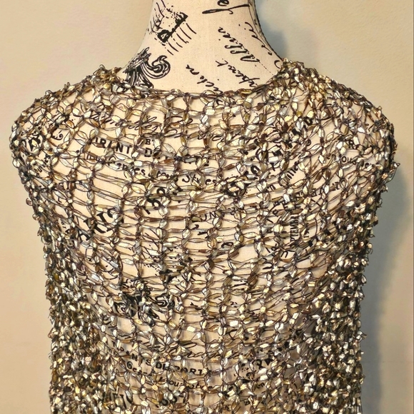 TRULY STUNNING HAND KNIT SHAWL!!! 🤎🖤🤎🖤 - Picture 7 of 12